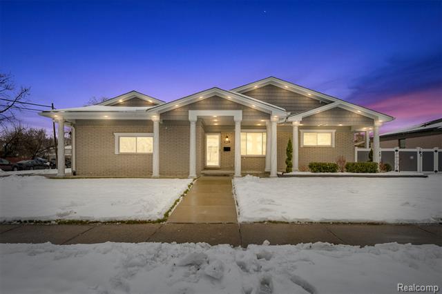 front view for 26611 Cecile, Dearborn Heights, Mi. 48127