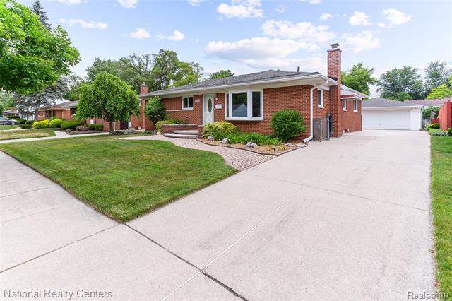 Builiding view three for 23054 Cora, Farmington, MI. 48336