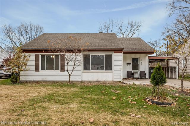 front view for 22160 Morton Ave, Oak Park, Mi. 48237