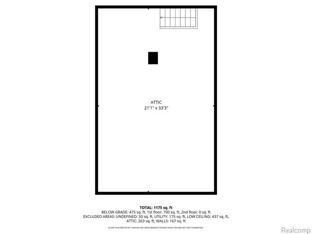 Builiding view thirty one for 332 W Saratoga, Ferndale, MI. 48220