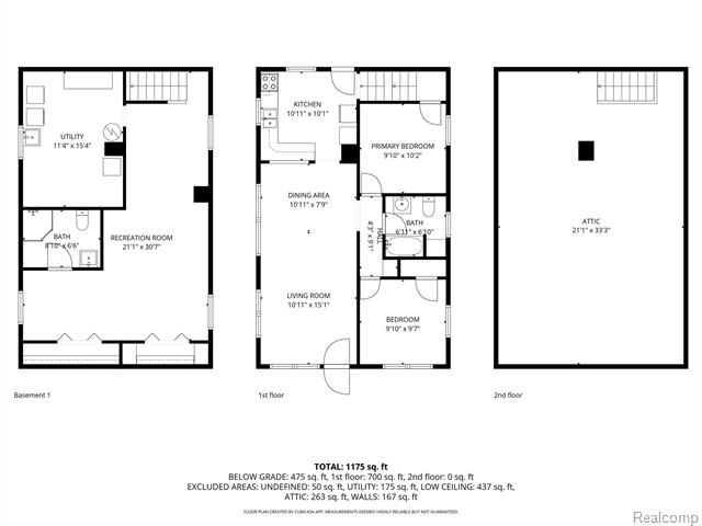 Builiding view twenty eight for 332 W Saratoga, Ferndale, MI. 48220
