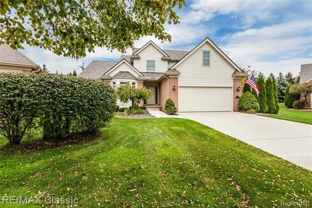 front view for 47130 Hunters Park Dr, Plymouth, Mi. 48170