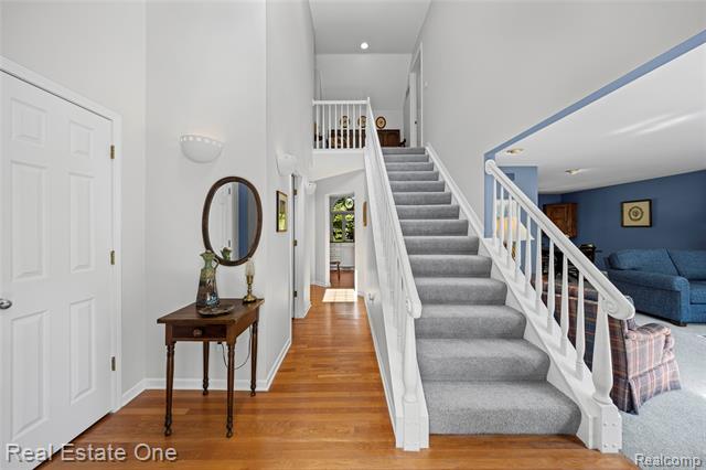 Builiding view three for 23326 Longacre, Farmington, MI. 48335