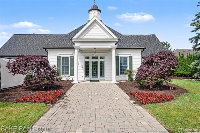 Builiding view fifty six for 15396 Bay Hill, Northville, MI. 48168