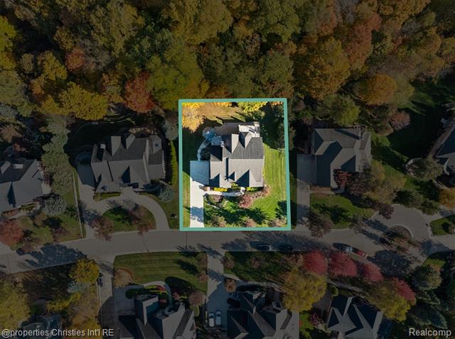 Builiding view ninety seven for 15894 Augusta, Northville, MI. 48168