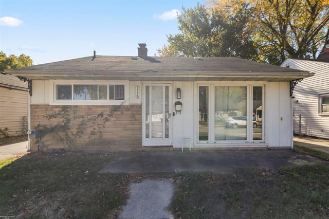 front view for 1536 E Goulson Ave, Hazel Park, Mi. 48030