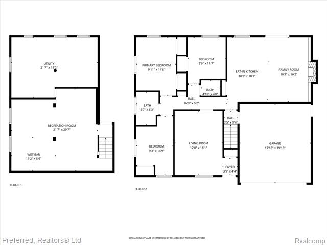 Builiding view forty seven for 14641 Ronnie, Livonia, MI. 48154