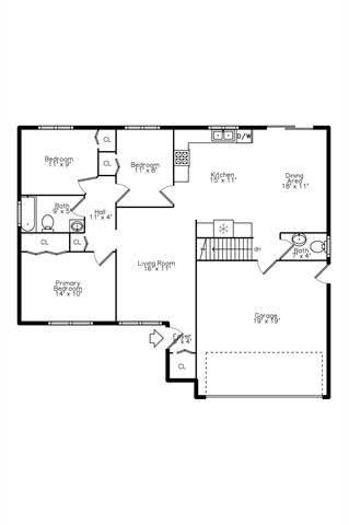 Builiding view thirty one for 38393 Mason, Livonia, MI. 48154