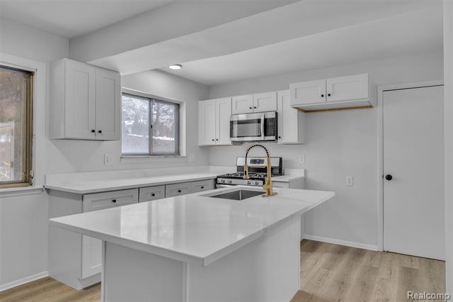 Builiding view fourteen for 23520 Rockingham, Southfield, MI. 48033