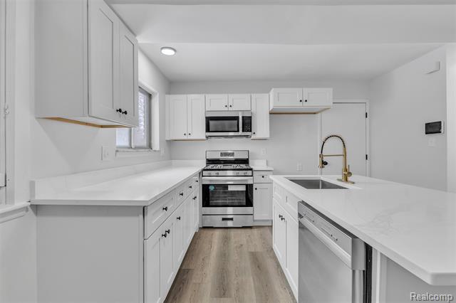 Builiding view seventeen for 23520 Rockingham, Southfield, MI. 48033