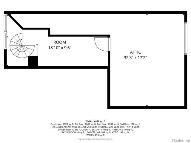 Builiding view eighty six for 744 Thayer, Northville, MI. 48167