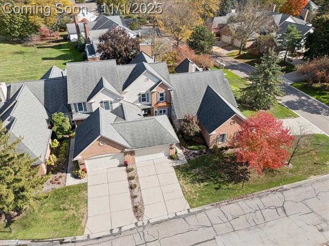 Builiding view fifty seven for 16252 Country Knoll, Northville, MI. 48168