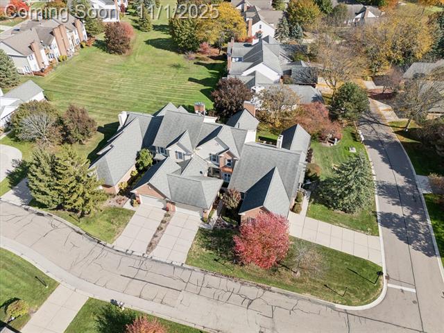 Builiding view fifty six for 16252 Country Knoll, Northville, MI. 48168