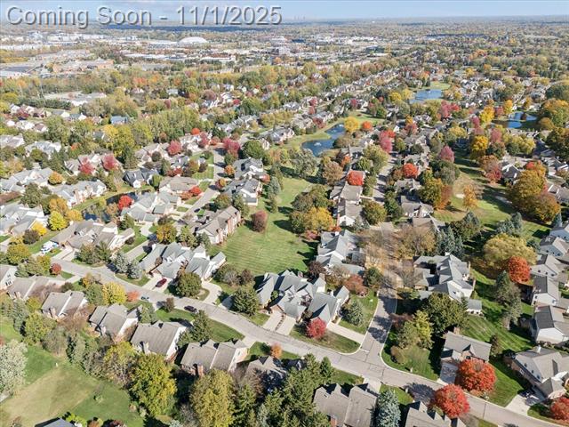 Builiding view sixty four for 16252 Country Knoll, Northville, MI. 48168