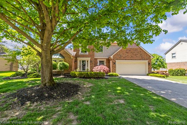 front view for 42505 Bradner Rd, Northville, Mi. 48168