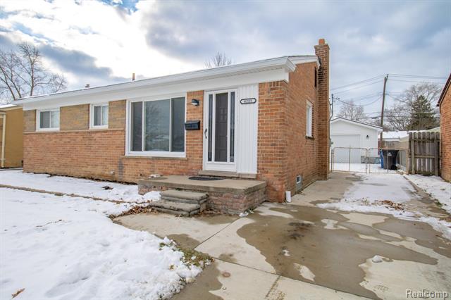 Builiding view three for 8225 N Hubbard, Westland, MI. 48185