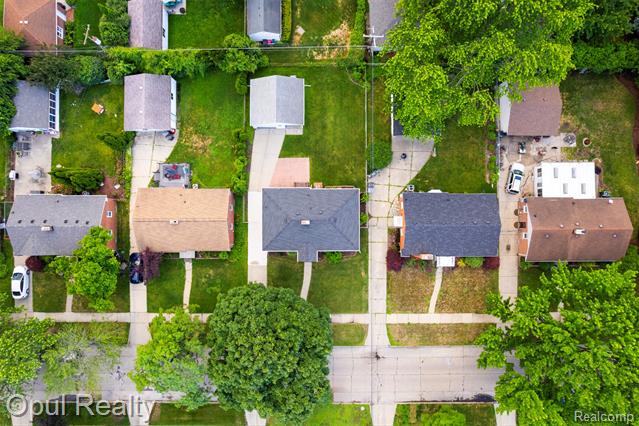 Builiding view forty for 11441 Brookfield, Livonia, MI. 48150