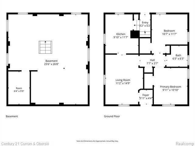 Builiding view thirty three for 6719 Parkland, Dearborn Heights, MI. 48127