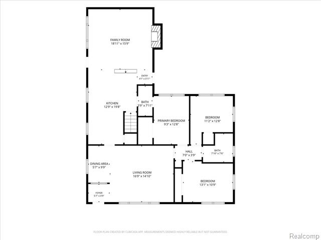Builiding view thirty one for 8271 Arnold, Dearborn Heights, MI. 48127