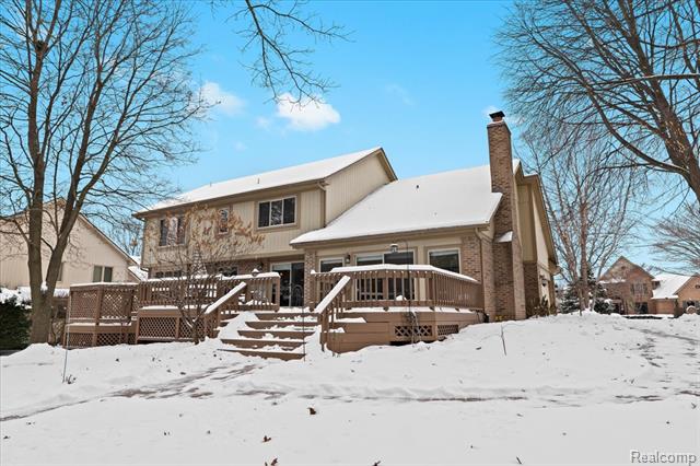 Builiding view thirty seven for 10408 Wellington, Plymouth, MI. 48170