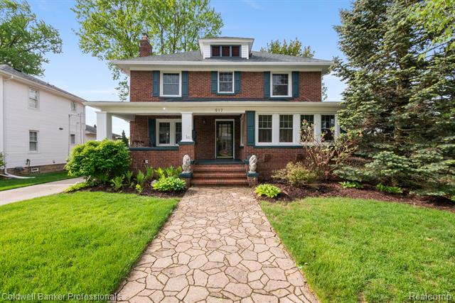 front view for 917 Simpson, Plymouth, Mi. 48170
