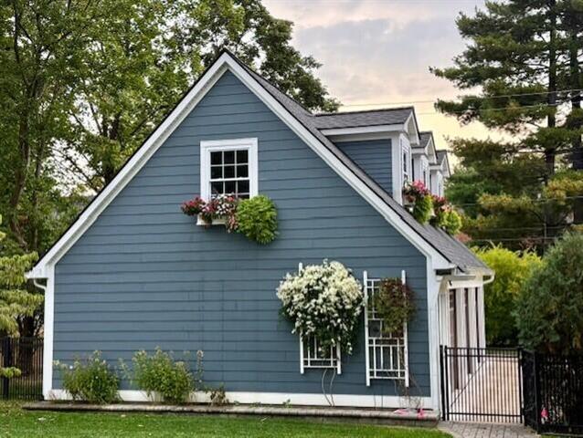 Builiding view fifty for 1095 Roosevelt, Plymouth, MI. 48170