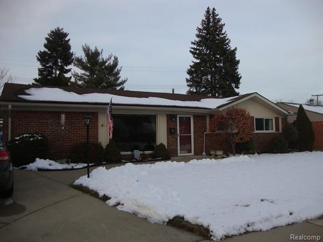 front view for 36488 Joanne, Livonia, Mi. 48150