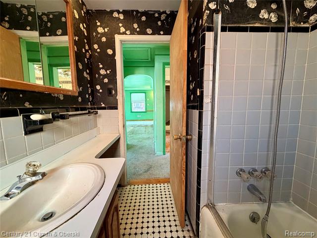 Builiding view eleven for 11761 Hazelton, Redford, MI. 48239