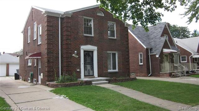front view for 7701 Appoline, Dearborn, Mi. 48126