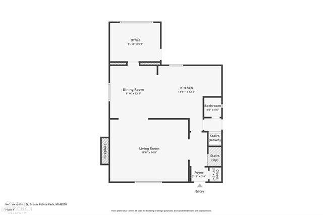 Builiding view sixteen for 846 Lakepointe, Grosse Pointe, MI. 48230
