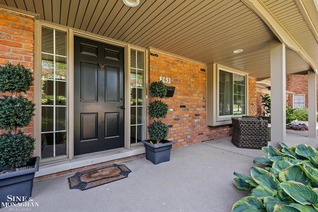 Builiding view thirty nine for 263 Lakeland, Grosse Pointe, MI. 48230