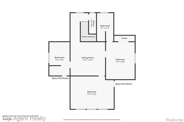 Builiding view fifty two for 784 Barrington, Grosse Pointe, MI. 48230