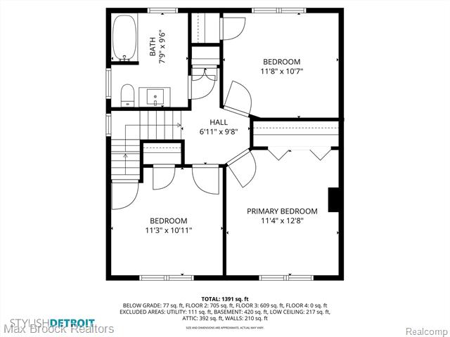 Builiding view thirty one for 1337 Wayburn, Grosse Pointe, MI. 48230