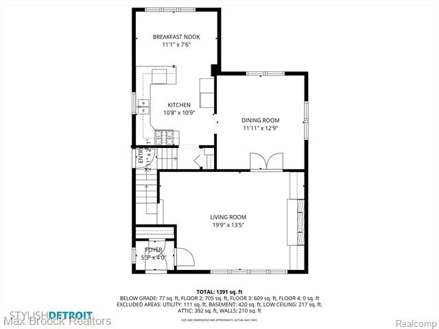 Builiding view thirty for 1337 Wayburn, Grosse Pointe, MI. 48230