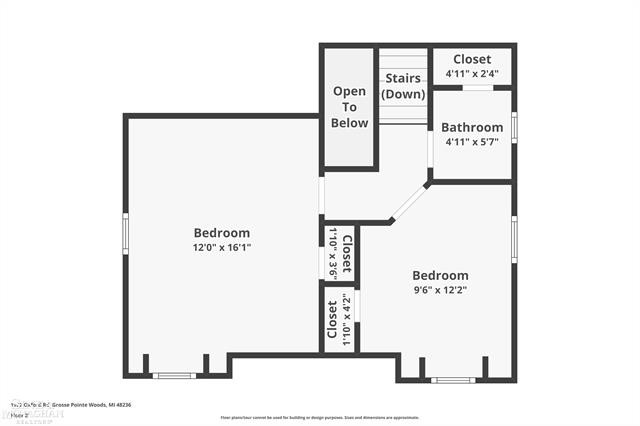 Builiding view thirty two for 1922 Oxford, Grosse Pointe, MI. 48236