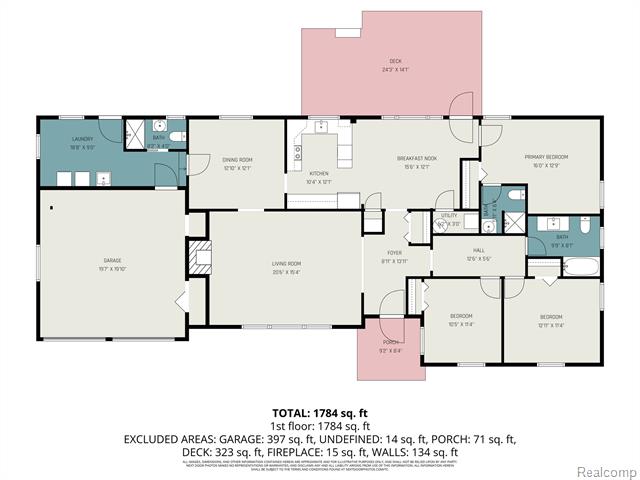 Builiding view twenty seven for 24614 Taft, Novi, MI. 48375