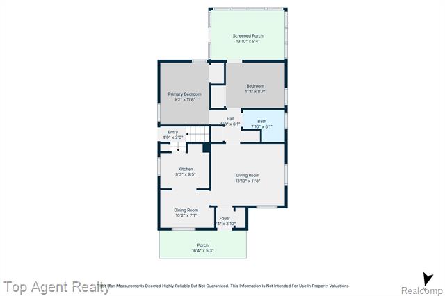 Builiding view thirty for 18580 Washtenaw, Harper Woods, MI. 48225