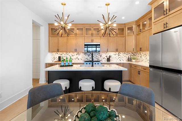 Builiding view eleven for 314 N Center, Northville, MI. 48167