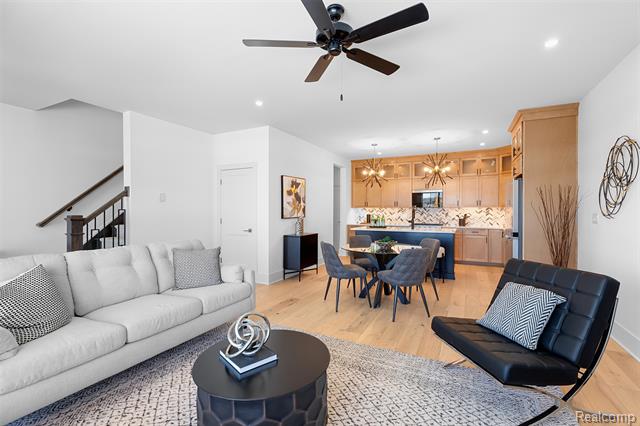 Builiding view three for 314 N Center, Northville, MI. 48167