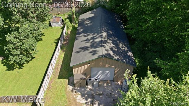 Builiding view forty five for 22733 Sumpter, Belleville, MI. 48111