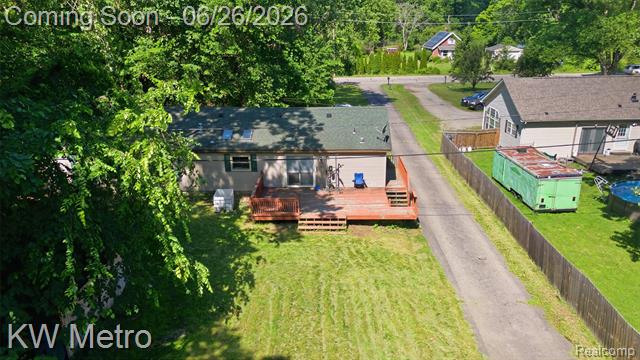Builiding view forty three for 22733 Sumpter, Belleville, MI. 48111