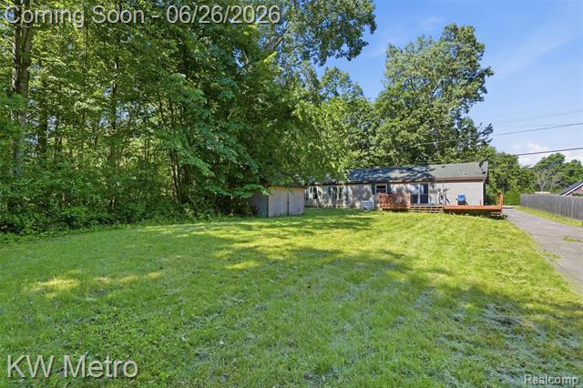 Builiding view thirty six for 22733 Sumpter, Belleville, MI. 48111