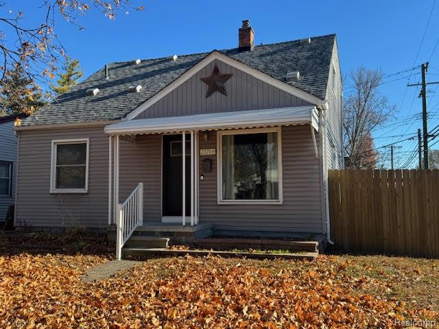 front view for 23704 Couzens Ave, Hazel Park, Mi. 48030