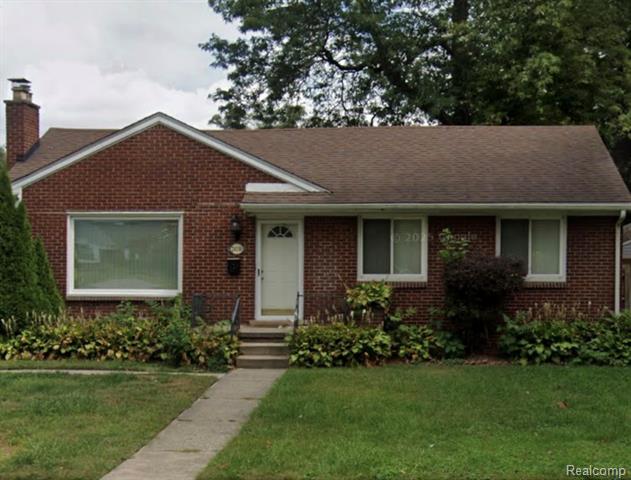 front view for 24110 Majestic St, Oak Park, Mi. 48237