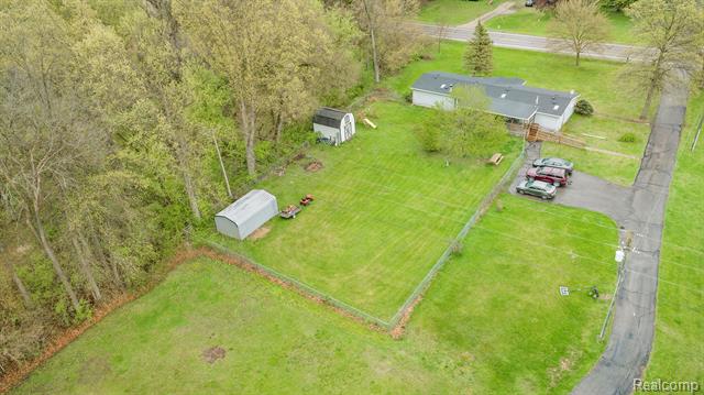 Builiding view three for 19074 Sumpter, Belleville, MI. 48111