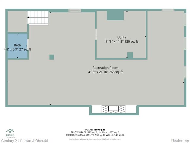 Builiding view forty six for 17901 Inkster, Romulus, MI. 48174