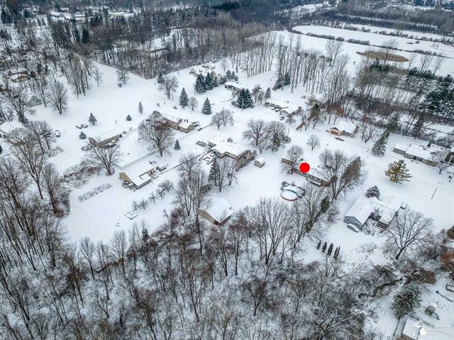 Builiding view forty four for 15601 Bak, Belleville, MI. 48111