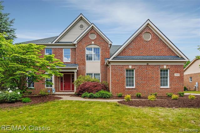 front view for 25051 Samoset Ct, Novi, Mi. 48374