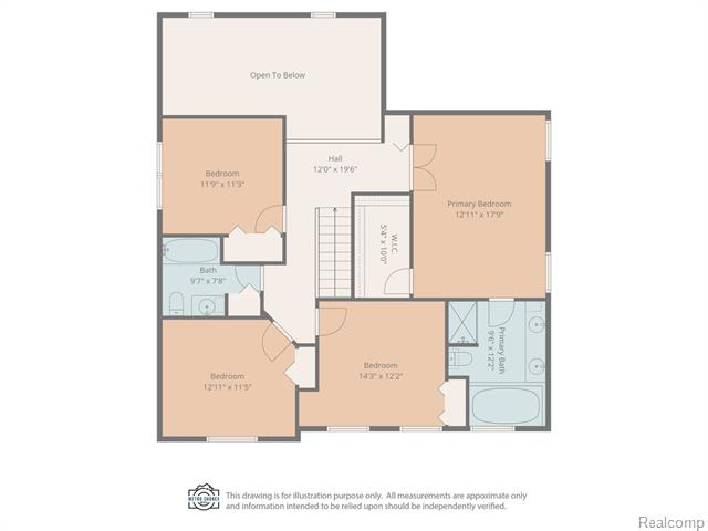 Builiding view thirty seven for 3710 Ridge View, Trenton, MI. 48183
