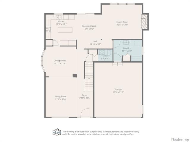 Builiding view thirty six for 3710 Ridge View, Trenton, MI. 48183